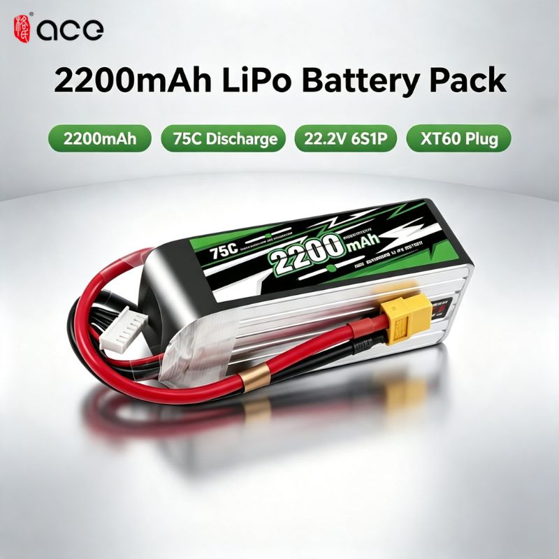 Lipo Battery 6S - NEW Gens ACE 22.2V Lipo Battery