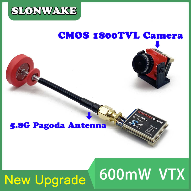 5.8G 48CH 600mW adjustable VTX - Fpv Camera recension och pris
