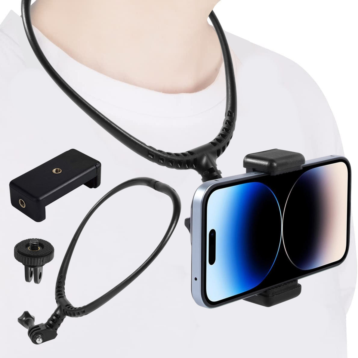 Neck Hold Mount for Phone GoPr - Runcam Camera recension och pris