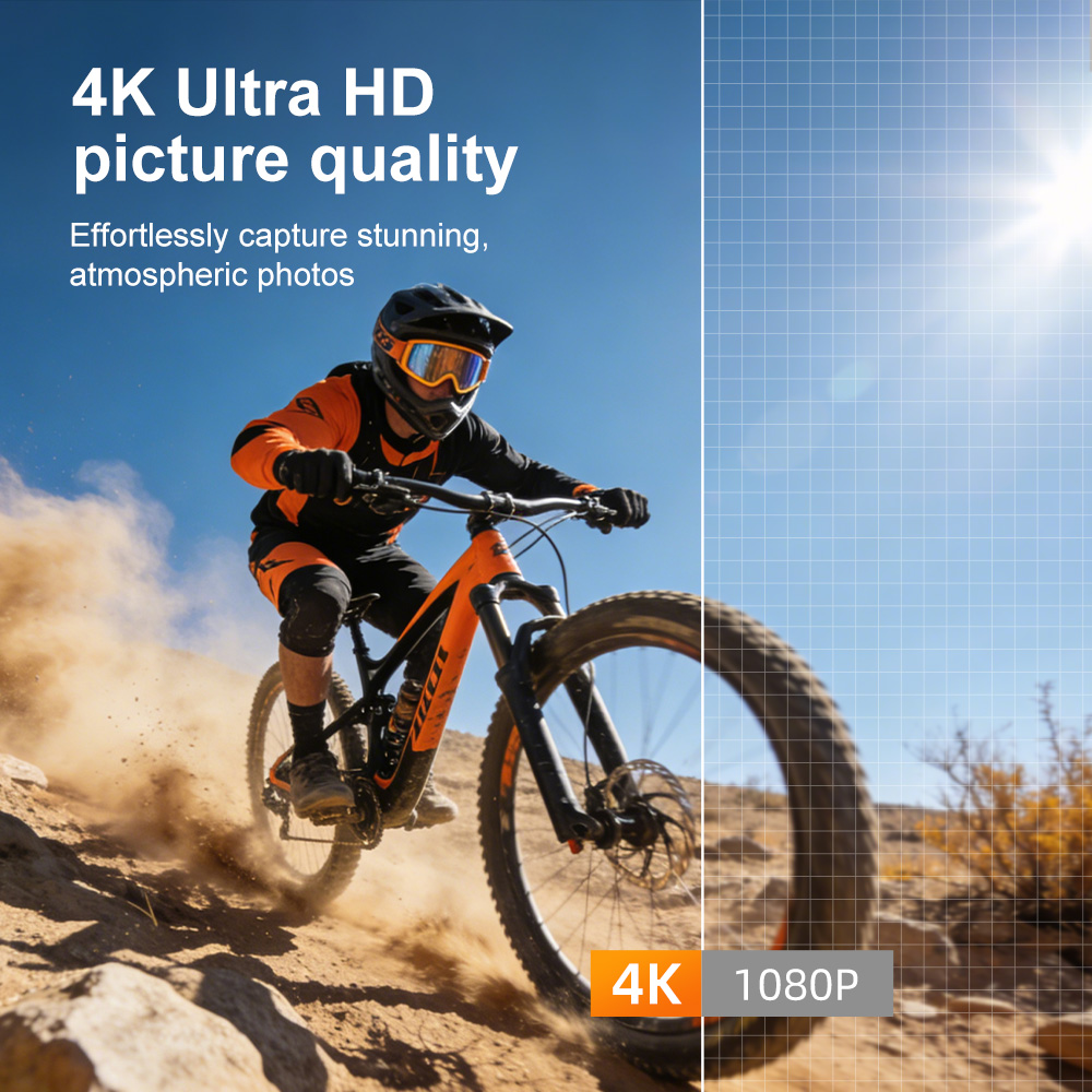 Ourlife 4K Action Camera 330°  - Runcam Camera recension och pris