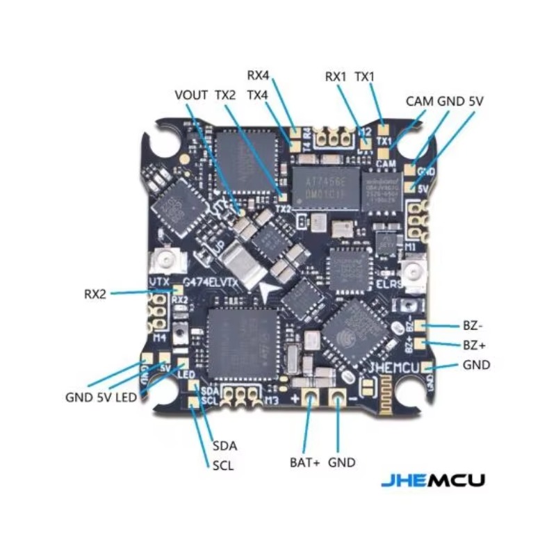 VoltSJHEMCU G474ELVTX F411 ELV - Betaflight Fc recension och pris