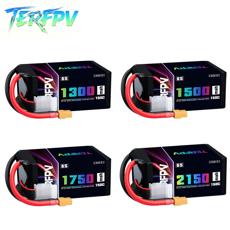 TERFPV Lipo Battery 6S 22.2V 1 - Lipo Battery 6S recension och pris