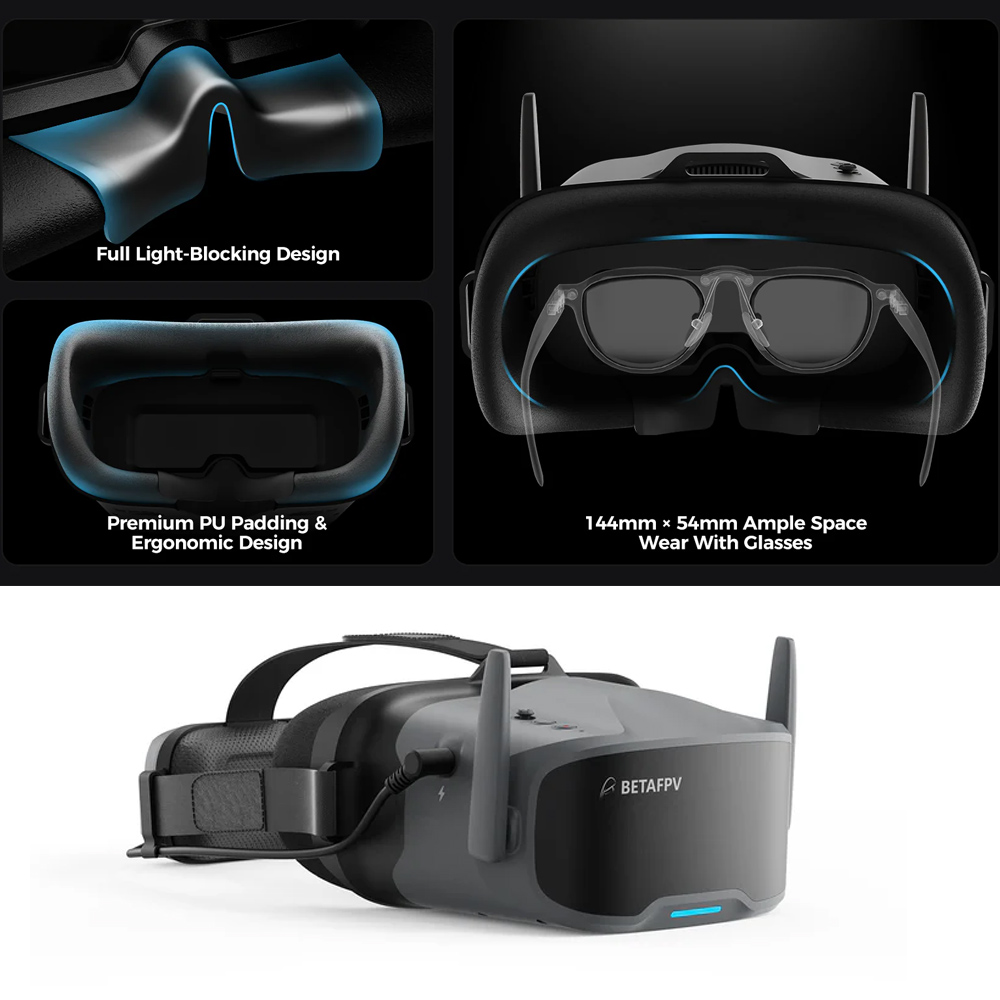BETAFPV VR04 FPV Goggles HD Pr - Fpv Goggles recension och pris