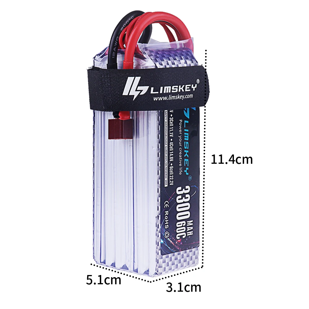 Brand NEW 3300mah 22.2V 60C 6S - Lipo Battery 6S recension och pris