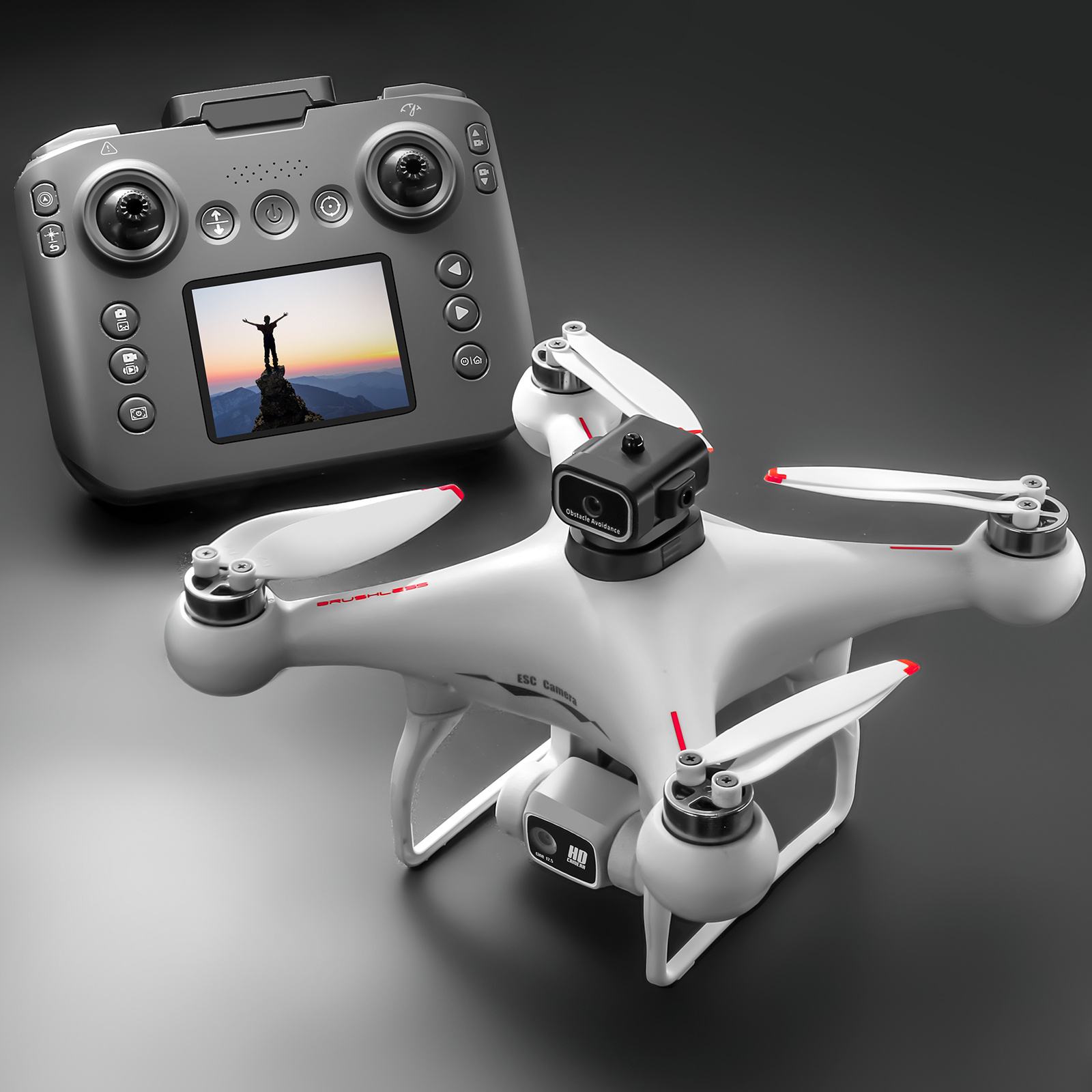 ZNLYRION S116 RC Drone Brushle - Brushed Drone Motor recension och pris