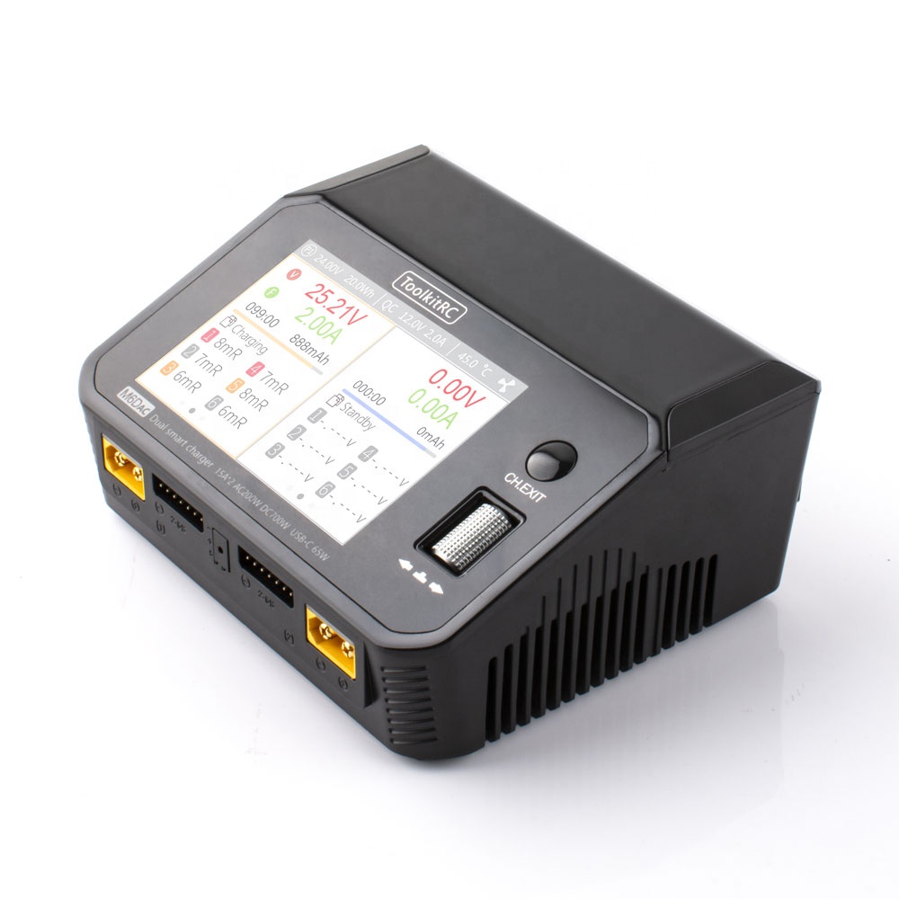 Toolkitrc M6DAC 350W X 2 USB-C - Lipo Battery 6S recension och pris