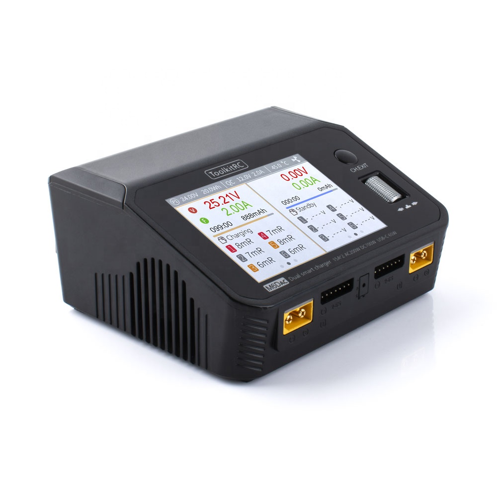 Toolkitrc M6DAC 350W X 2 USB-C - Lipo Battery 6S recension och pris