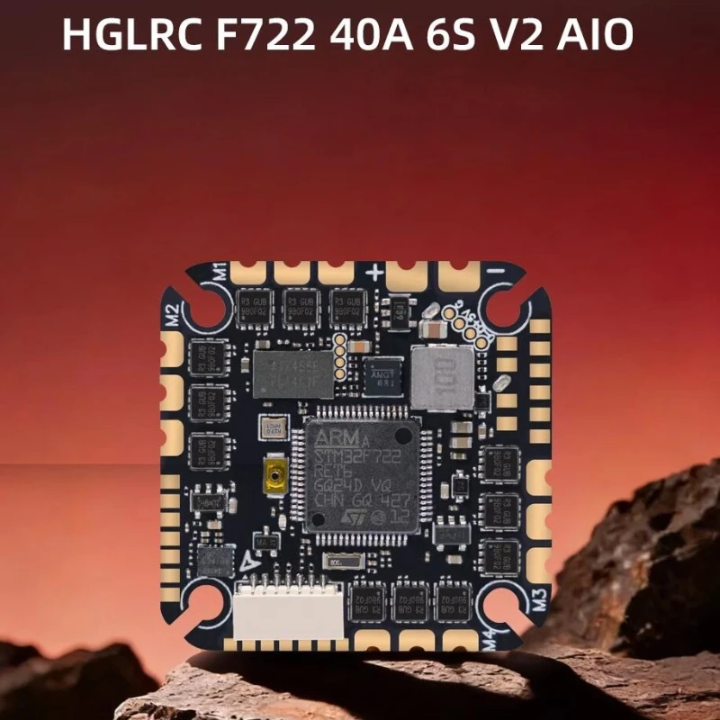 F722 40A 6S V2 AIO FC HGLRC Al - F722 Flight Controller recension och pris
