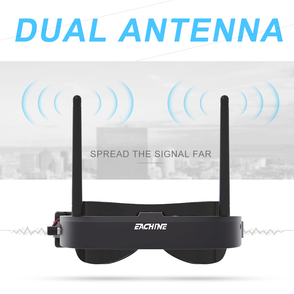 Eachine EV100 720*540 5.8G 72C - Fpv Goggles recension och pris