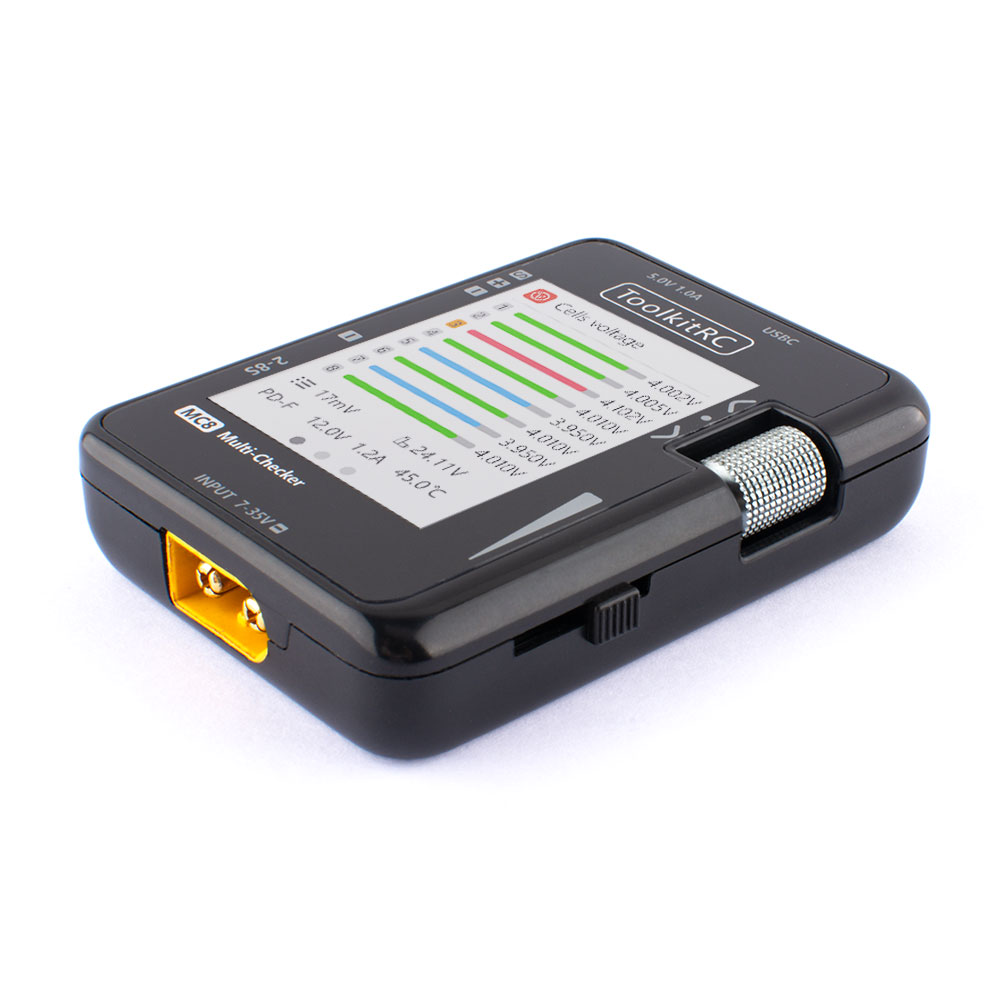 ToolkitRC MC8 SC100 Mini Size  - Smoke Stopper recension och pris