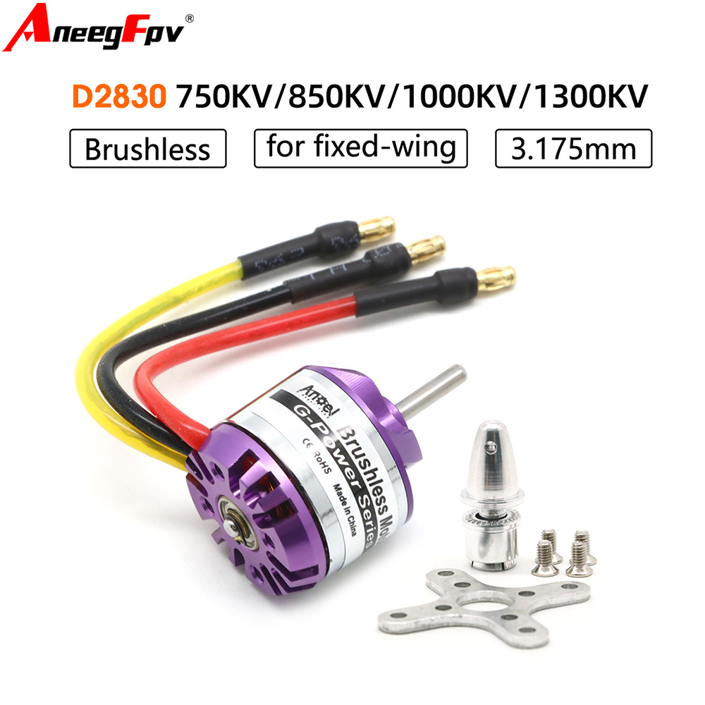 D2830 1300KV 1000KV 850KV  750 - Brushed Drone Motor recension och pris