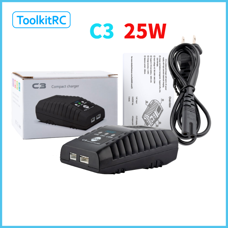 ToolkitRC C3 Balance Charger 2 - Smoke Stopper recension och pris