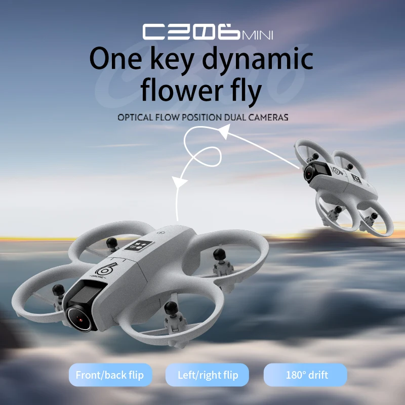 CZ06 Mini RC Quadcopter Drone  - Brushed Drone Motor recension och pris