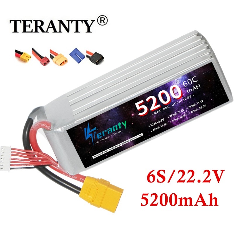 TERANTY 6S 5200mAh Lipo Batter - Lipo Battery 6S recension och pris