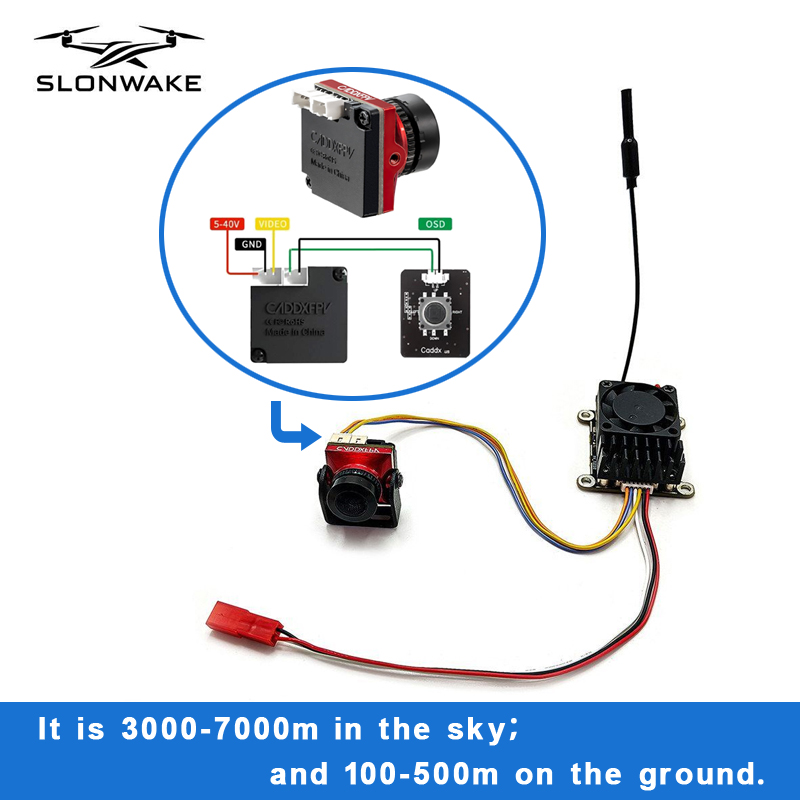 Long Range 5.8Ghz 2W FPV Wirel - Fpv Camera recension och pris