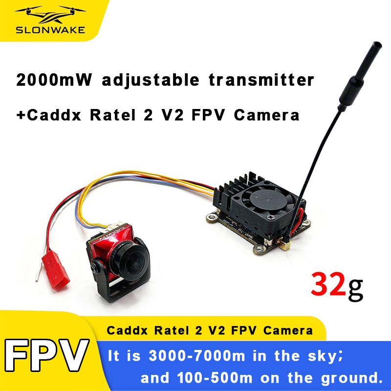 Long Range 5.8Ghz 2W FPV Wirel - Fpv Camera recension och pris