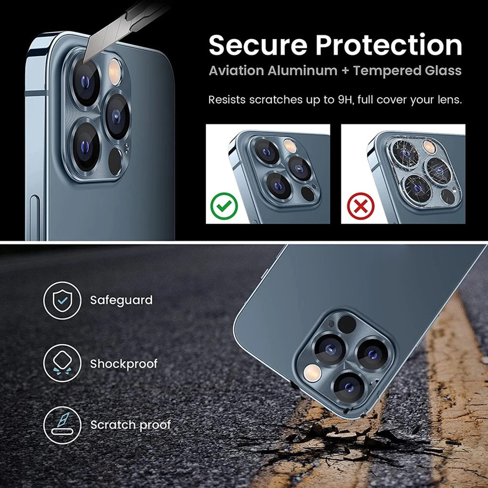 5PCS 9H Tempered Glass Metal C - Runcam Camera recension och pris