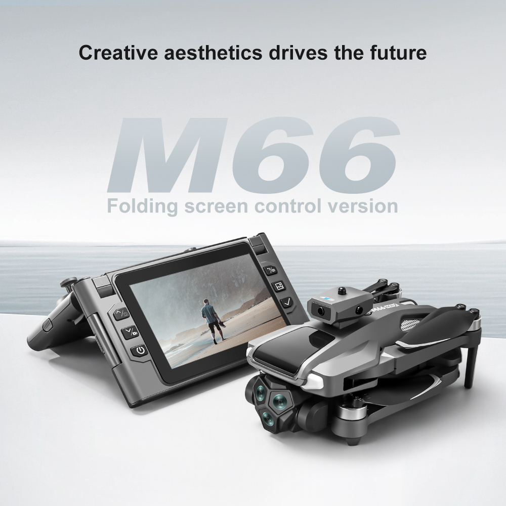 Foldable M66 RC Drone with 4.5 - Brushed Drone Motor recension och pris