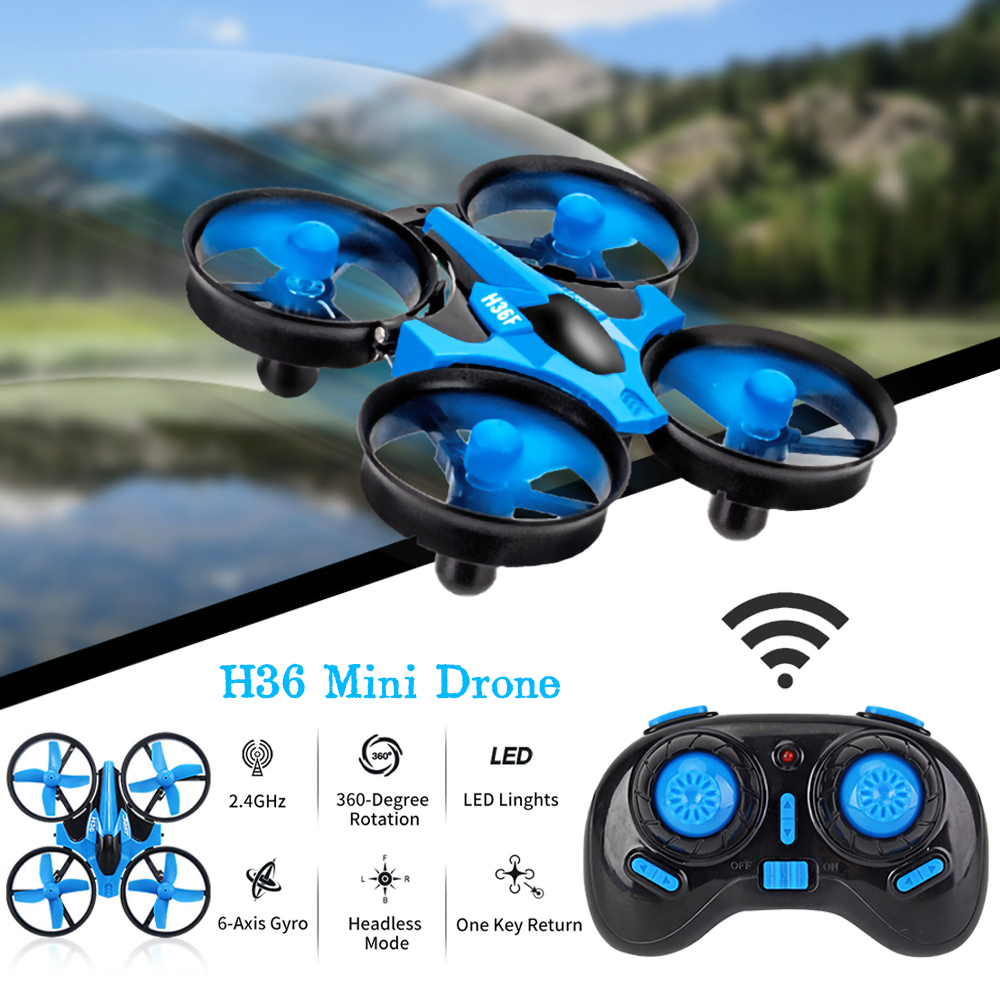 JJRC H36 Mini Rc Drone 4ch 6-A - Brushed Drone Motor recension och pris