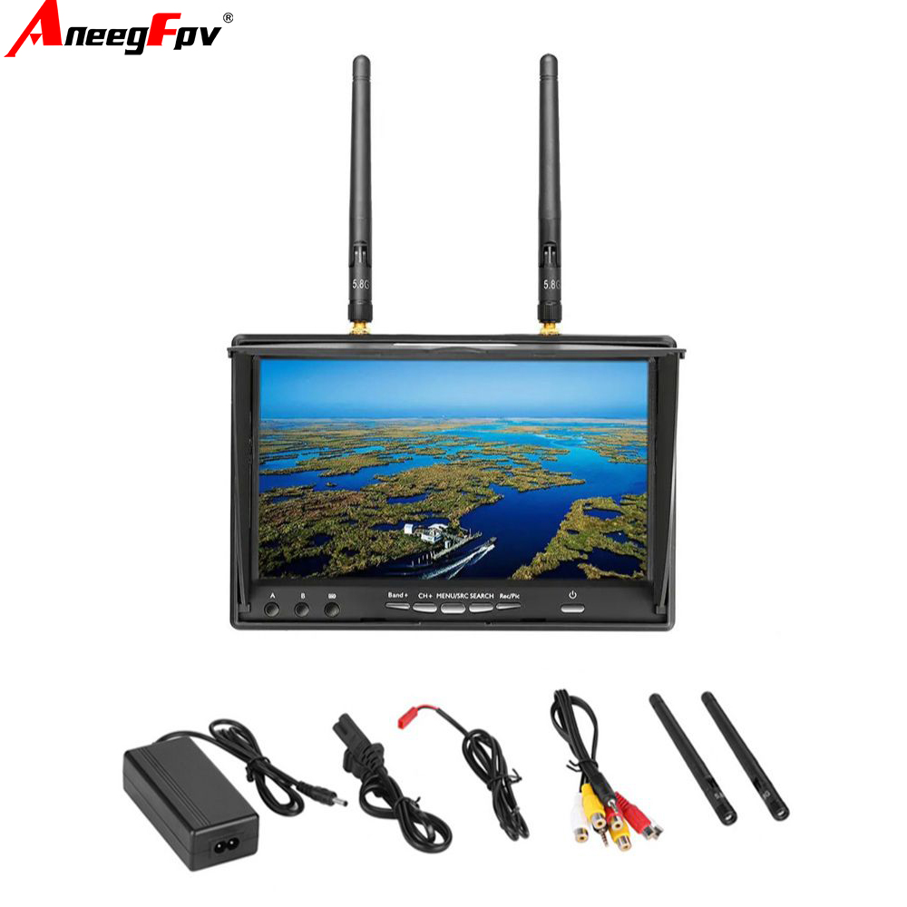 LCD5802D LCD5802S 7 Inch 5.8G  - Fpv Goggles recension och pris