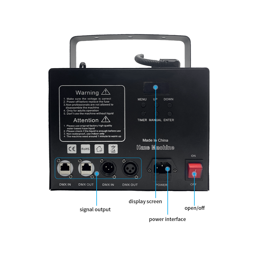 1000W Smoke Machine Waterbase  - Smoke Stopper recension och pris
