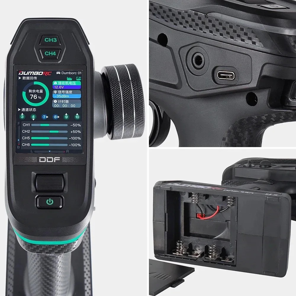 DUMBORC DDF-350 DDF350 10CH Tr - Rc Transmitter recension och pris
