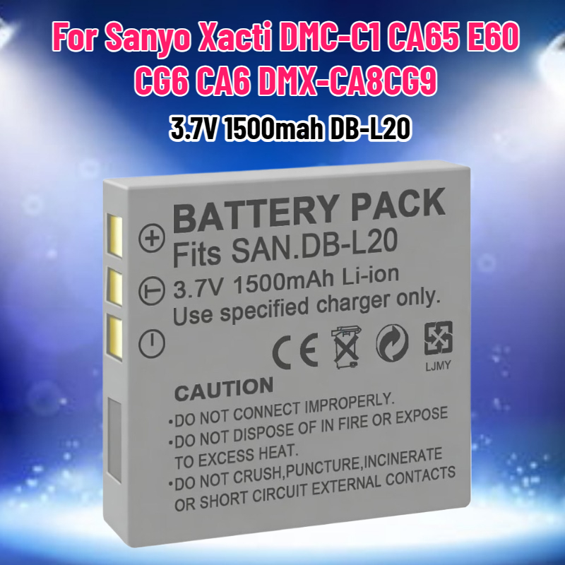 3.7V 1500mah DB-L20 Battery fo - Drone recension och pris