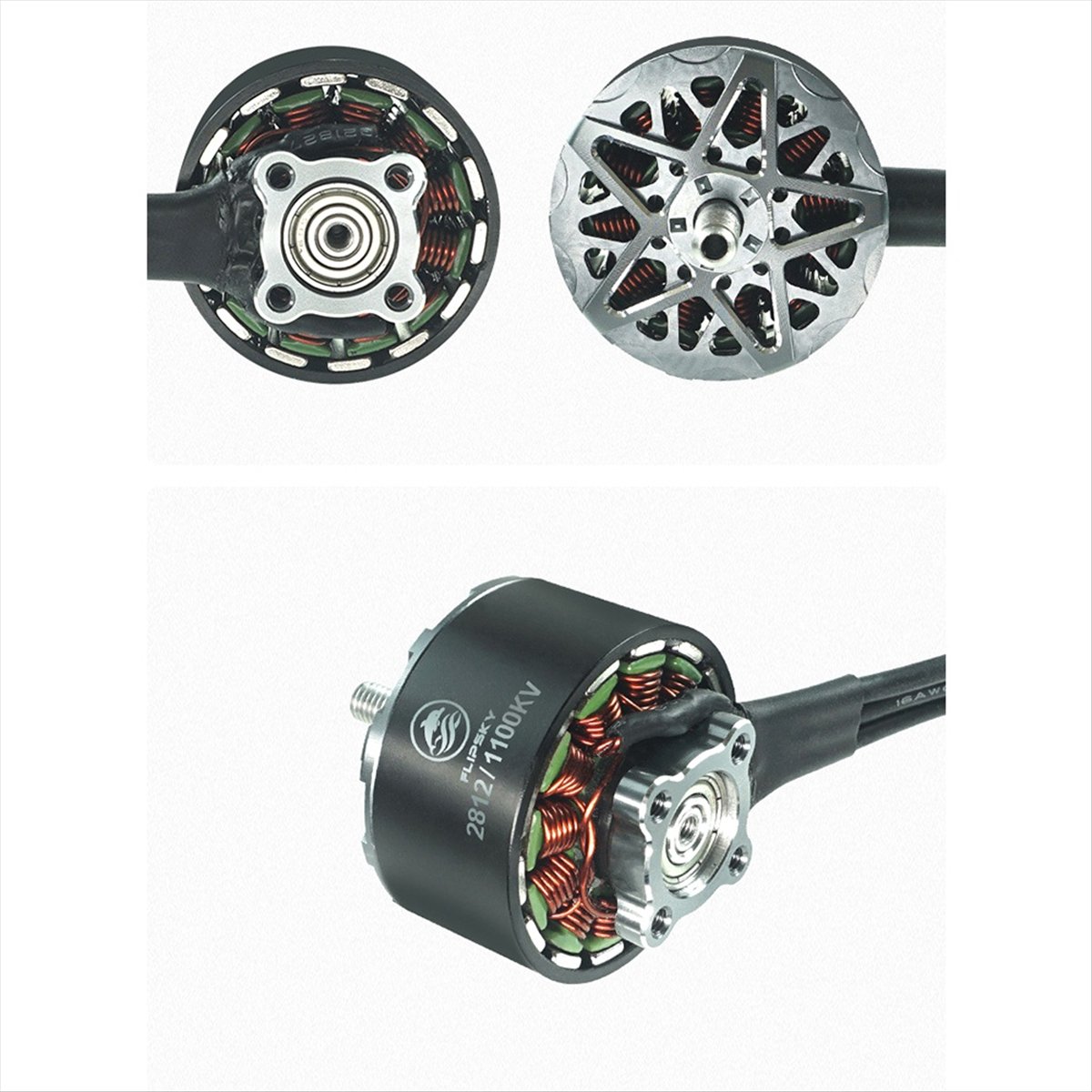 【Motor Parts】 2812 1100KV Brus - Drone recension och pris