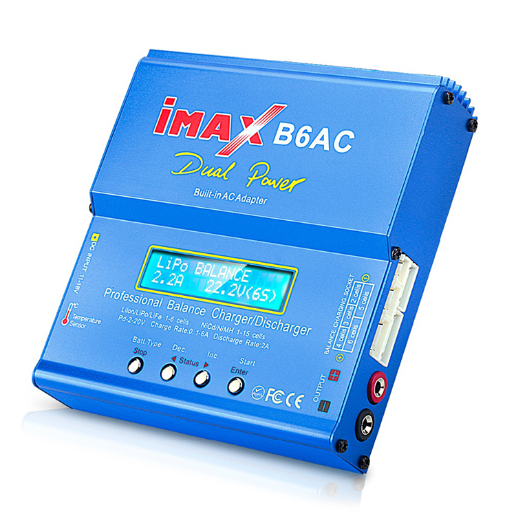IMAX B6AC RC Charger 80W 6A 2- - Balance Charger Rc recension och pris